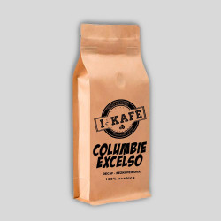 Zrnková bezkofeinová káva EXELSO