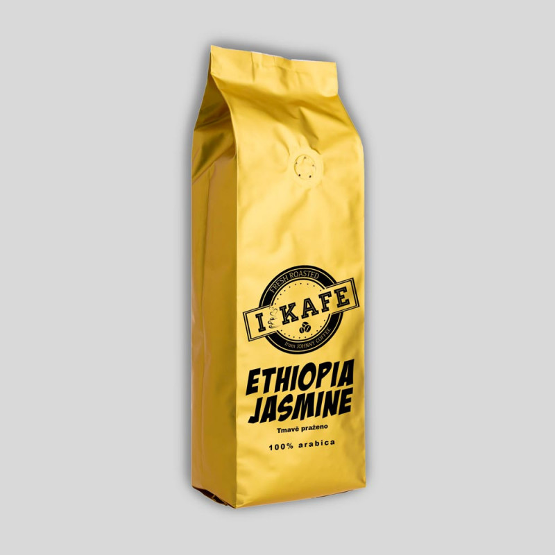 Výběrová zrnková káva ETHIOPIA JASMINE