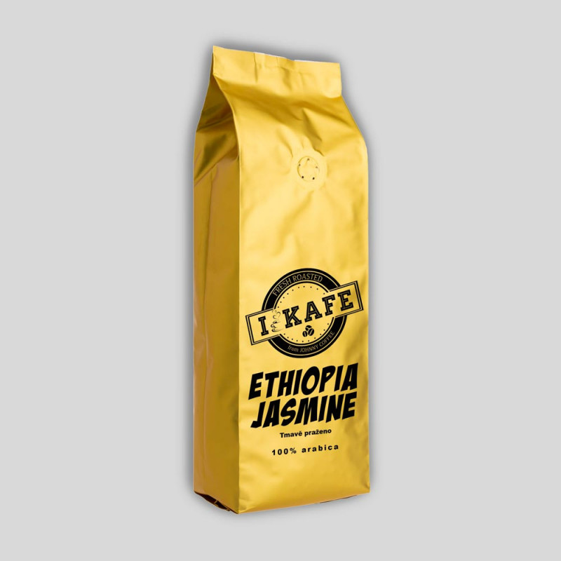 Výběrová zrnková káva ETHIOPIA JASMINE Výběrová zrnková káva ETHIOPIA JASMINE
